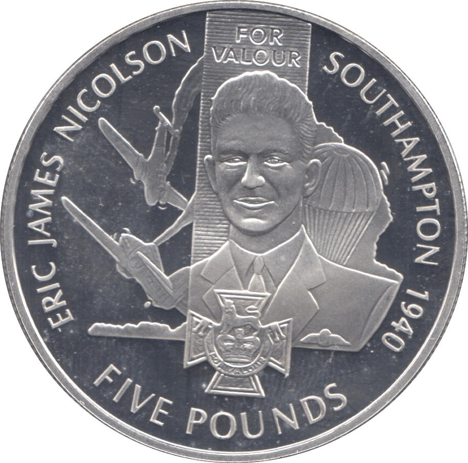 2006 SILVER PROOF FIVE POUNDS JERSEY - SILVER WORLD COINS - Cambridgeshire Coins