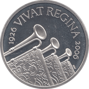 2006 SILVER PROOF FIVE POUNDS VIVAT REGINA - SILVER WORLD COINS - Cambridgeshire Coins