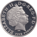 2006 SILVER PROOF FIVE POUNDS - SILVER WORLD COINS - Cambridgeshire Coins