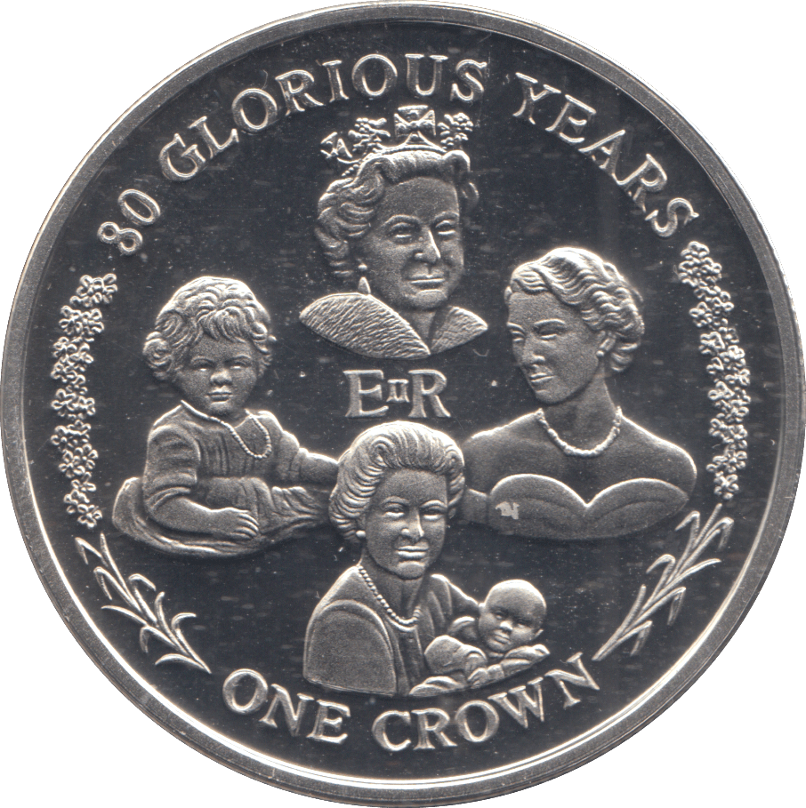 2006 SILVER PROOF ONE CROWN GIBRALTAR - SILVER WORLD COINS - Cambridgeshire Coins