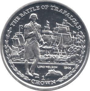 2006 SILVER PROOF ONE CROWN ISLE OF MAN - SILVER WORLD COINS - Cambridgeshire Coins