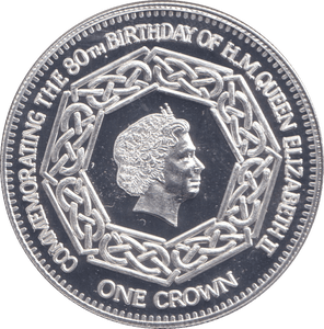 2006 SILVER PROOF ONE CROWN NIGHTINGALE ISLAND - SILVER WORLD COINS - Cambridgeshire Coins