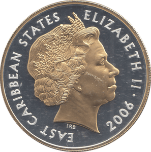 2006 SILVER PROOF TEN DOLLAR EAST CARIBBEAN STATES - SILVER WORLD COINS - Cambridgeshire Coins