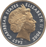2006 SILVER PROOF TEN DOLLAR EAST CARIBBEAN STATES - SILVER WORLD COINS - Cambridgeshire Coins