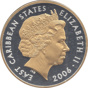 2006 SILVER PROOF TEN DOLLAR EAST CARIBBEAN STATES - SILVER WORLD COINS - Cambridgeshire Coins