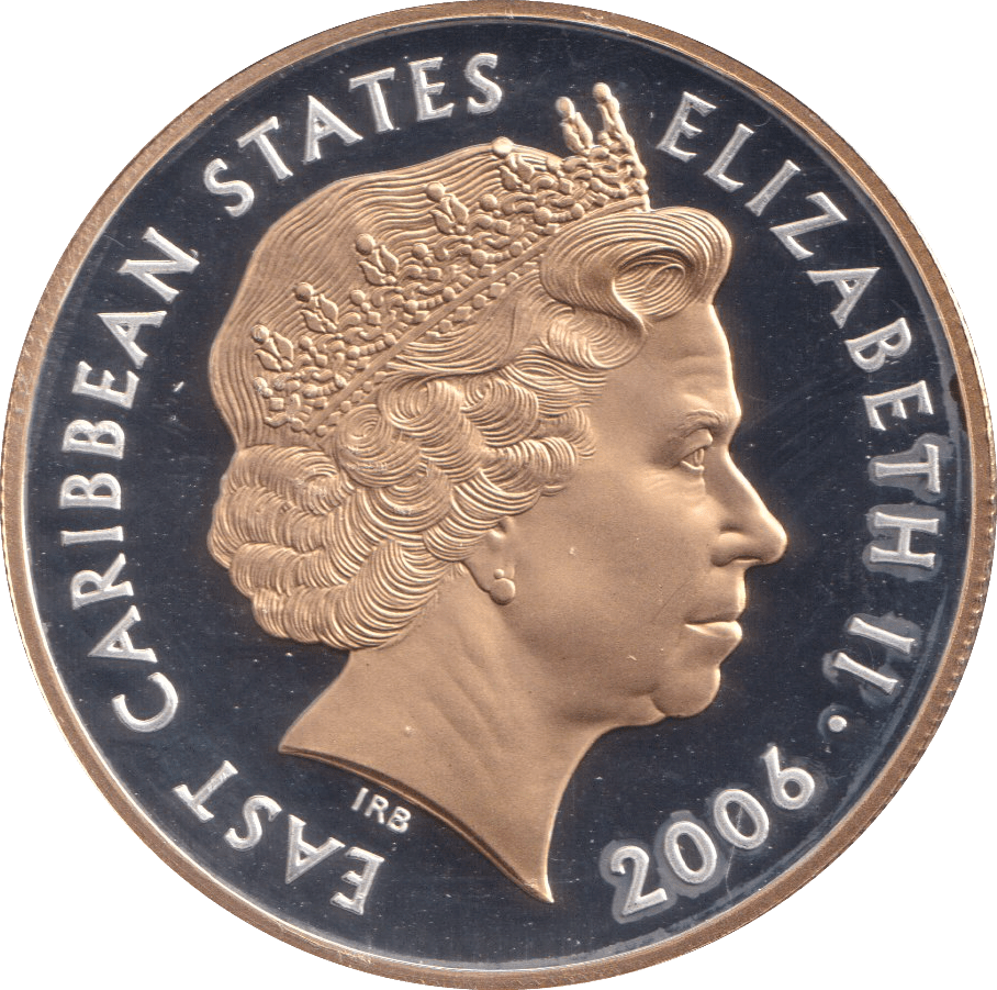 2006 SILVER PROOF TEN DOLLARS CARIBBEAN STATES - SILVER WORLD COINS - Cambridgeshire Coins