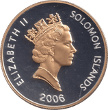 2006 SILVER PROOF TWENTY FIVE DOLLAR SOLOMON ISLANDS - SILVER WORLD COINS - Cambridgeshire Coins