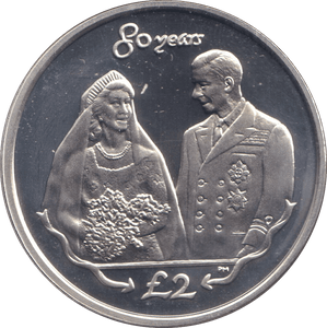 2006 SILVER TWO POUNDS 80 YEARS 2 - SILVER WORLD COINS - Cambridgeshire Coins