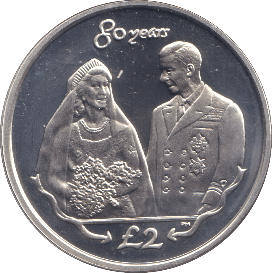 2006 SILVER TWO POUNDS 80 YEARS 2 - SILVER WORLD COINS - Cambridgeshire Coins