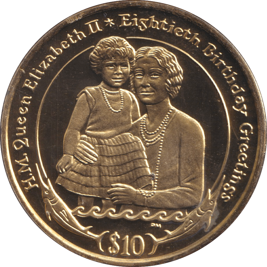 2006 TEN DOLLARS 80 YEARS 6 - WORLD COINS - Cambridgeshire Coins