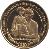 2006 TEN DOLLARS 80 YEARS 6 - WORLD COINS - Cambridgeshire Coins