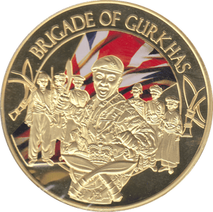 2006 THE ROYAL REGIMENTS BRIGADE OF GURKHAS PROOF - WORLD COINS - Cambridgeshire Coins