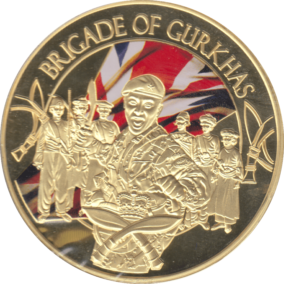 2006 THE ROYAL REGIMENTS BRIGADE OF GURKHAS PROOF - WORLD COINS - Cambridgeshire Coins