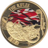 2006 THE ROYAL REGIMENTS THE RIFLES PROOF - WORLD COINS - Cambridgeshire Coins