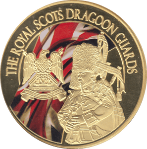 2006 THE ROYAL REGIMENTS THE ROYAL SCOTS DRAGOON GUARDS PROOF - WORLD COINS - Cambridgeshire Coins