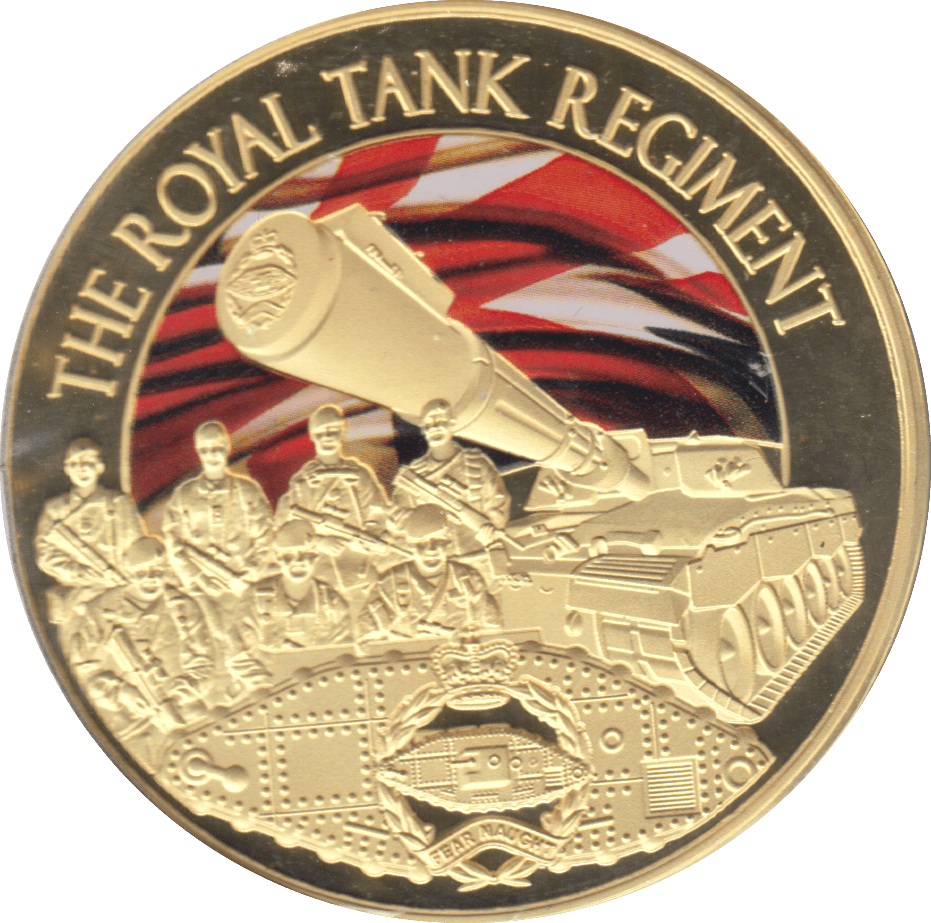 2006 THE ROYAL REGIMENTS THE ROYAL TANK REGIMENT PROOF - WORLD COINS - Cambridgeshire Coins
