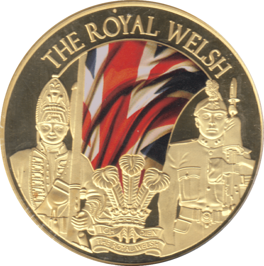 2006 THE ROYAL REGIMENTS THE ROYAL WELSH PROOF - WORLD COINS - Cambridgeshire Coins
