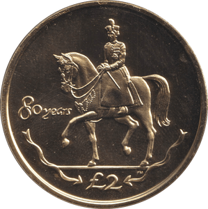2006 TWO POUNDS 80 YEARS 2 - WORLD COINS - Cambridgeshire Coins