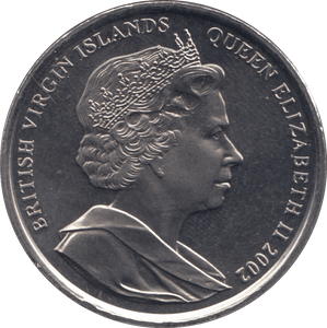 2007 $1 BRITISH VIRGIN ISLANDS F389 - WORLD COINS - Cambridgeshire Coins
