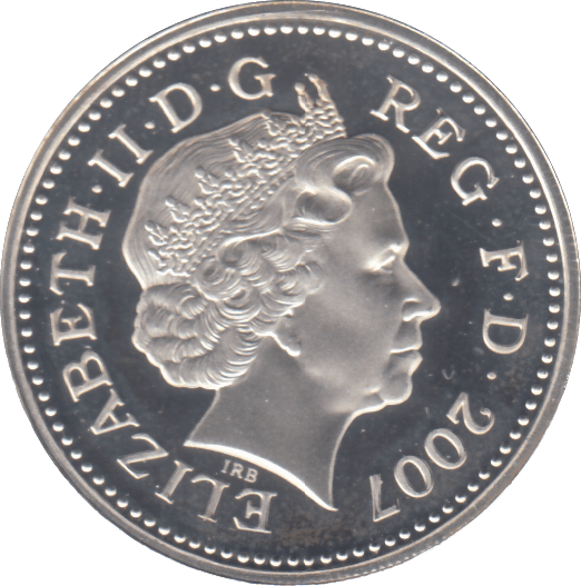 2007 £1 SILVER PROOF - £1 Silver Proof - Cambridgeshire Coins