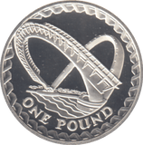 2007 £1 SILVER PROOF - £1 Silver Proof - Cambridgeshire Coins