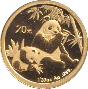 2007 1/20 OZ .999 GOLD PROOF YUAN CHINA - GOLD WORLD COINS - Cambridgeshire Coins