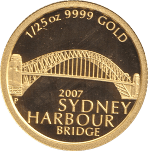 2007 1/25 OZ 9999 GOLD PROOF 5 DOLLARS AUSTRALIA - GOLD WORLD COINS - Cambridgeshire Coins