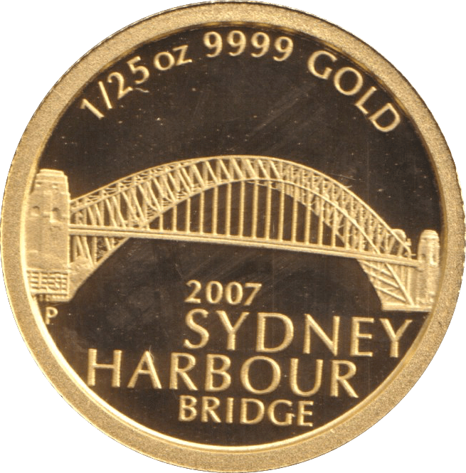 2007 1/25 OZ 9999 GOLD PROOF 5 DOLLARS AUSTRALIA - GOLD WORLD COINS - Cambridgeshire Coins
