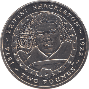 2007 2 POUND ERNEST SHACKLETON ( BU ) - WORLD COINS - Cambridgeshire Coins