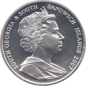 2007 2 POUND ERNEST SHACKLETON ( BU ) - WORLD COINS - Cambridgeshire Coins