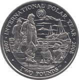 2007 2 POUND international polar year ( BU ) - WORLD COINS - Cambridgeshire Coins