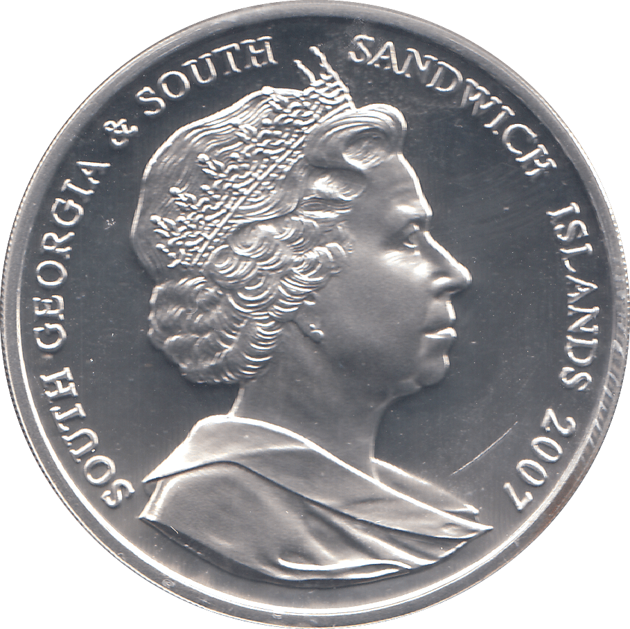 2007 2 POUND international polar year ( BU ) - WORLD COINS - Cambridgeshire Coins