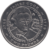 2007 2 POUND JAMES COOK ( BU ) - WORLD COINS - Cambridgeshire Coins