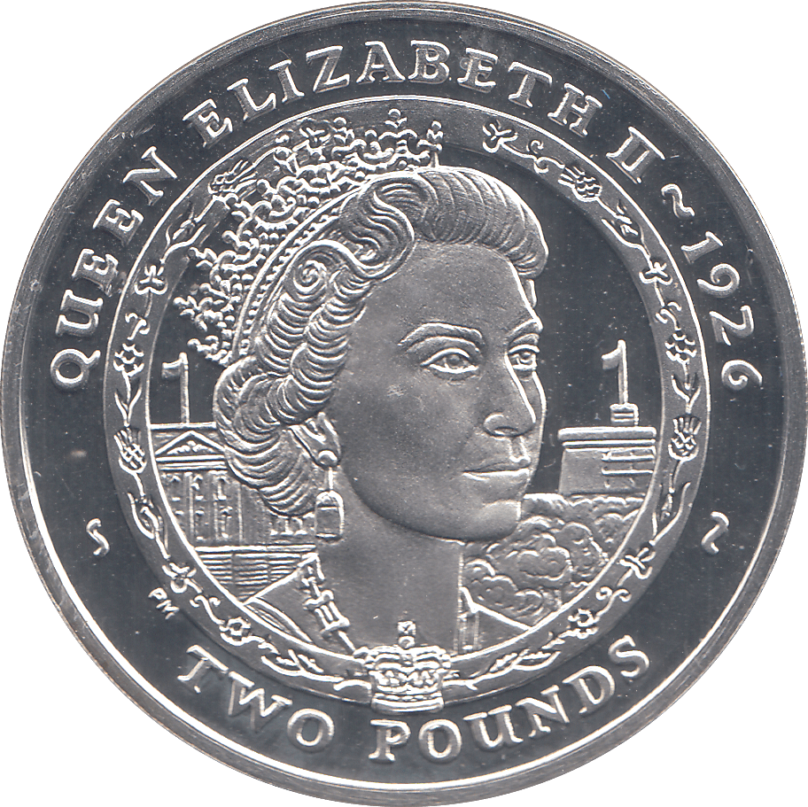 2007 2 POUND QUEEN ELIZABETH II COMMEMORATIVE COIN ( BU ) - WORLD COINS - Cambridgeshire Coins
