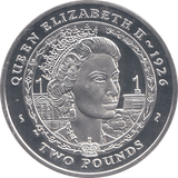 2007 2 POUND QUEEN ELIZABETH II COMMEMORATIVE COIN ( BU ) - WORLD COINS - Cambridgeshire Coins