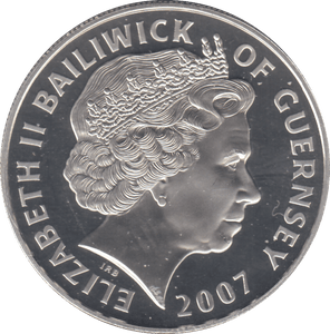 2007 £5 ALEXANDER GRAHAM BELL SILVER PROOF - WORLD COINS - Cambridgeshire Coins