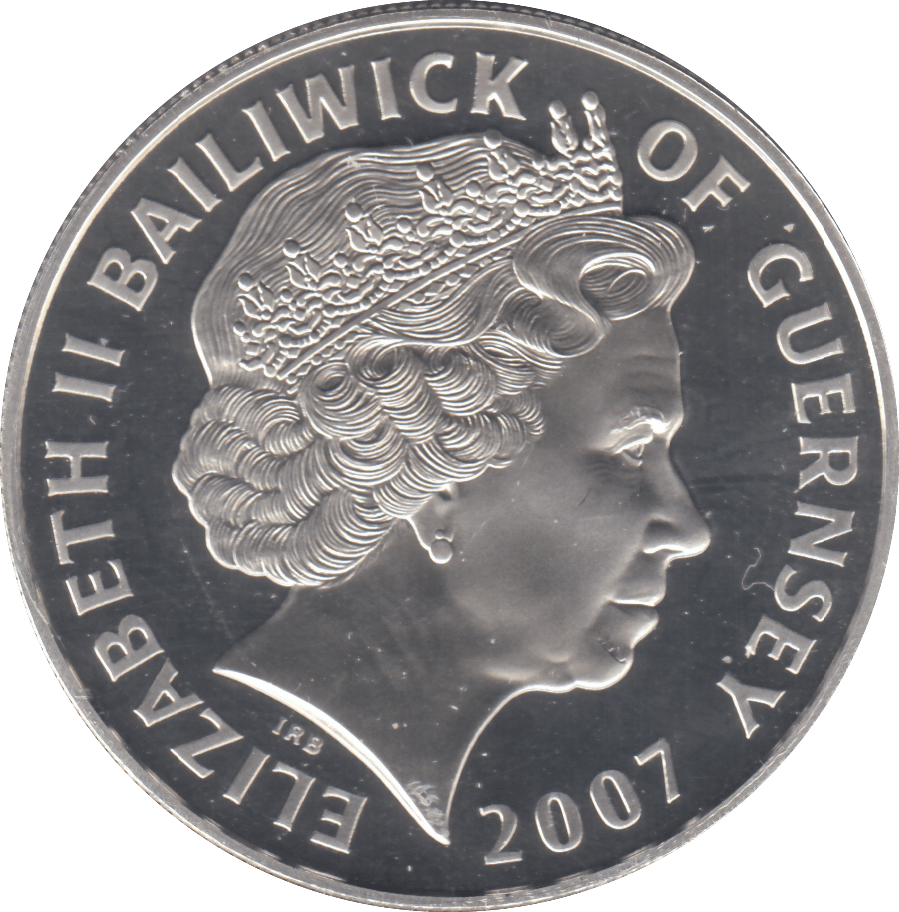 2007 £5 ALEXANDER GRAHAM BELL SILVER PROOF - WORLD COINS - Cambridgeshire Coins