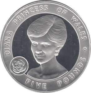 2007 £5 DIANA PRINCESS OF WALES SILVER PROOF - WORLD COINS - Cambridgeshire Coins