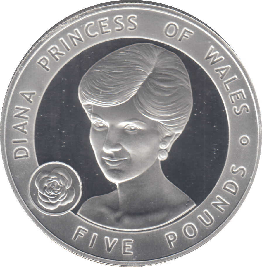 2007 £5 DIANA PRINCESS OF WALES SILVER PROOF - WORLD COINS - Cambridgeshire Coins