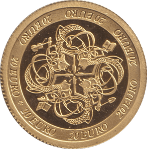 2007 .999 GOLD PROOF 20 EUROS IRELAND - GOLD WORLD COINS - Cambridgeshire Coins