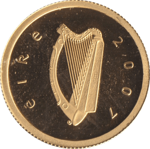 2007 .999 GOLD PROOF 20 EUROS IRELAND - GOLD WORLD COINS - Cambridgeshire Coins