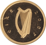 2007 .999 GOLD PROOF 20 EUROS IRELAND - GOLD WORLD COINS - Cambridgeshire Coins