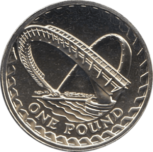 2007 BRILLIANT UNCIRCULATED £1 COIN PRESENTATION PACK GATESHEAD MILLENNIUM BRIDGE ENGLAND 2007 - £1 BU PACK - Cambridgeshire Coins