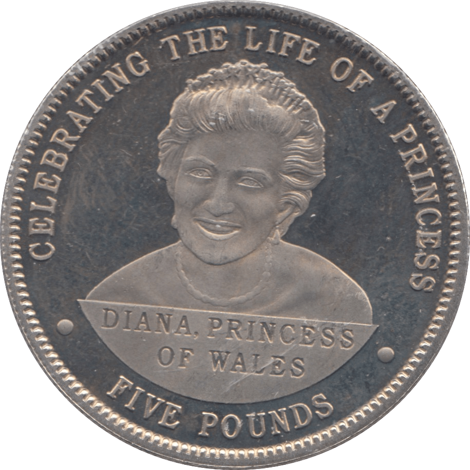 2007 DIANA LIFE OF A PRINCESS FIVE POUNDS - WORLD COINS - Cambridgeshire Coins