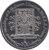 2007 ELIZABETH AND PHILIP $1 BRITISH VIRGIN ISLANDS F271 - WORLD COINS - Cambridgeshire Coins