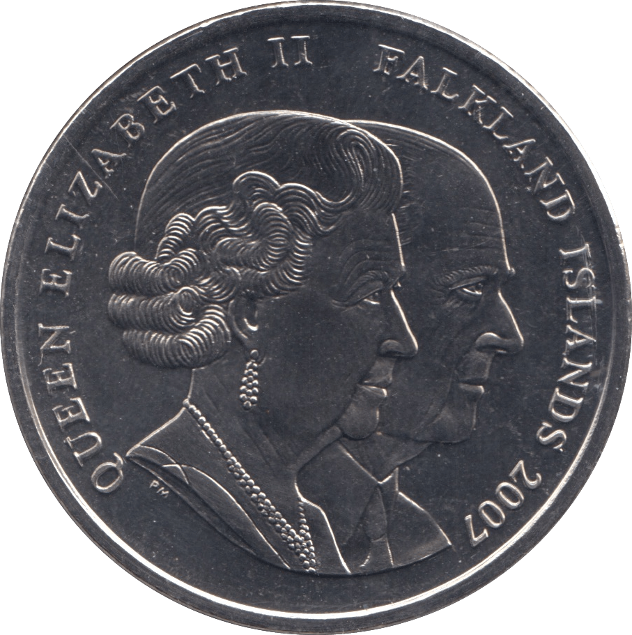 2007 FIFTY PENCE FALKLAND ISLANDS F424 - WORLD COINS - Cambridgeshire Coins