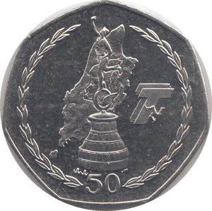 2007 FIFTY PENCE ISLE OF MAN TOURIST TROPHY - Cambridgeshire Coins