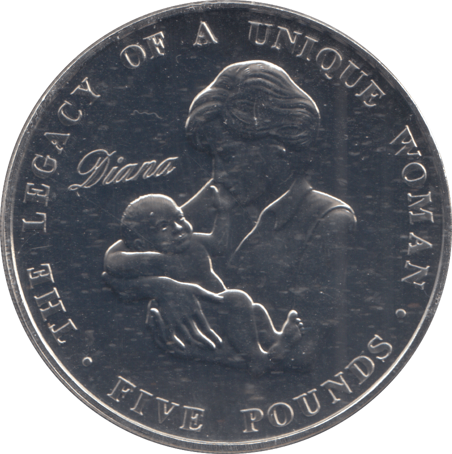 2007 FIVE POUNDS PRINCESS DIANA COEMMEMORATIVE COIN - £5 BU - Cambridgeshire Coins