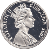 2007 FIVE POUNDS SILVER PROOF DIAMOND WEDDING - SILVER WORLD COINS - Cambridgeshire Coins