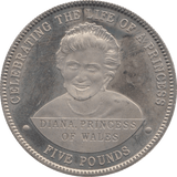 2007 FIVE POUNDS TRISTAN DA CUNHA - WORLD COINS - Cambridgeshire Coins